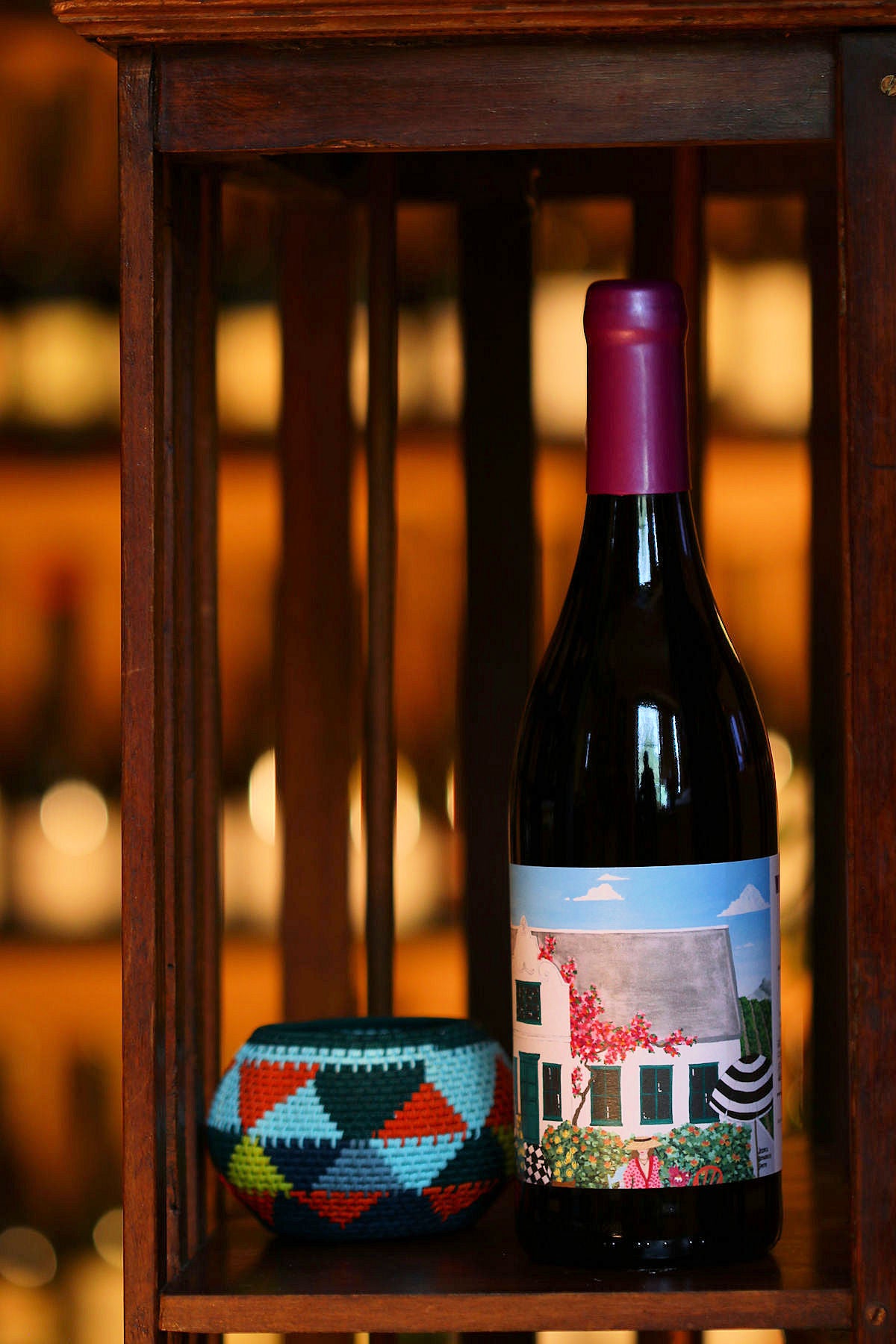 SOPHIE GERMANIER Pinotage 2022 Edition Wine Frame