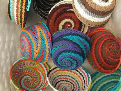 Zulu Paniers en Fil de Téléphone mini