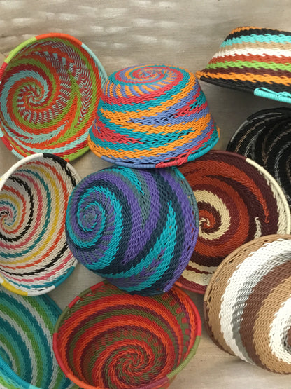 Zulu Paniers en Fil de Téléphone mini