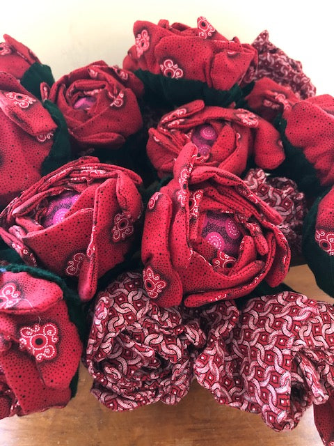 ShweShwe Rose en tissu